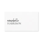 Business Cards | Rustic Kraft  Elegant Minimalist