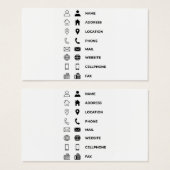 Business cards template (Front & Back)