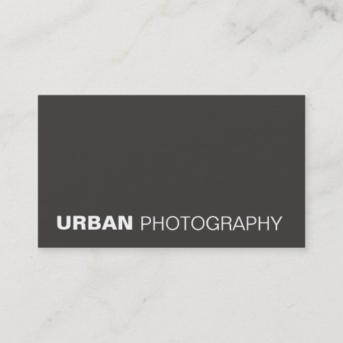 business cards > urban photography  [charcoal]