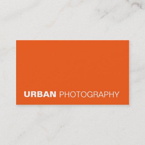 business cards > urban photography  [orange]