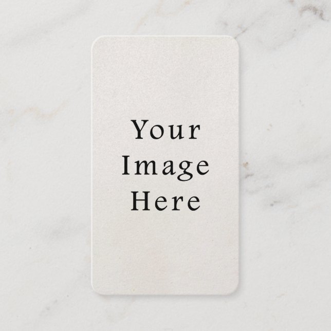 Business Cards Vertical Personalized Card Blank (Front)