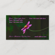 Business Cards: w/a touch of Nature