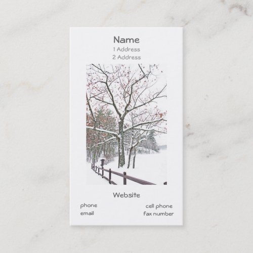Business Cards with a touch of Nature