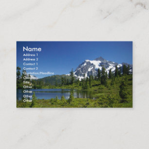 Business cards with photo