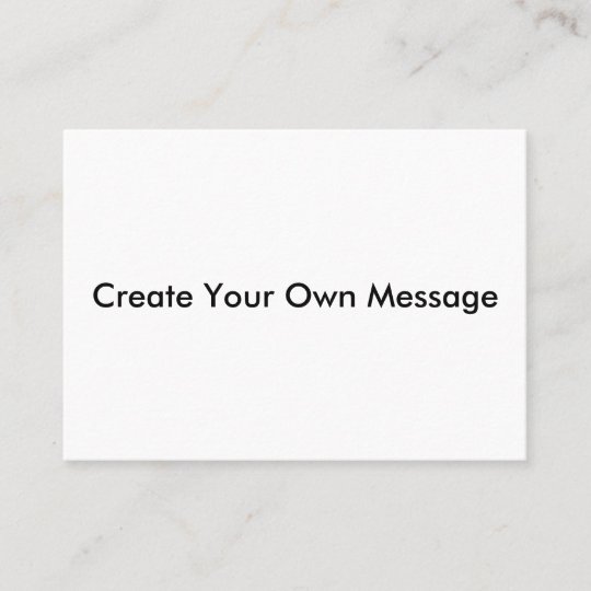 business cards with professional font zazzle