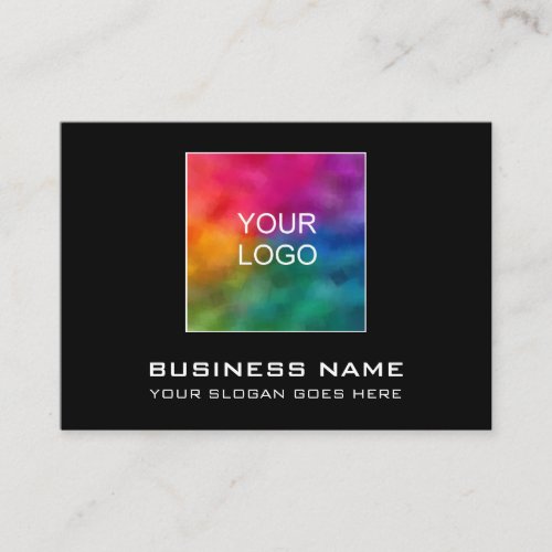 Business Cards Your Company Logo Here Elegant