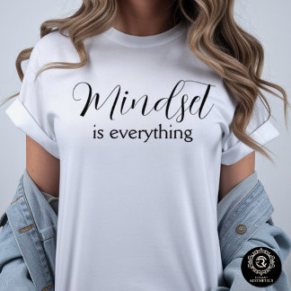 Business Casual Graphic Tee Mindset is Everything