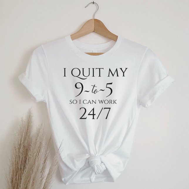 Business Casual Graphic Tee - Quit 9 to 5 (Creator Uploaded)