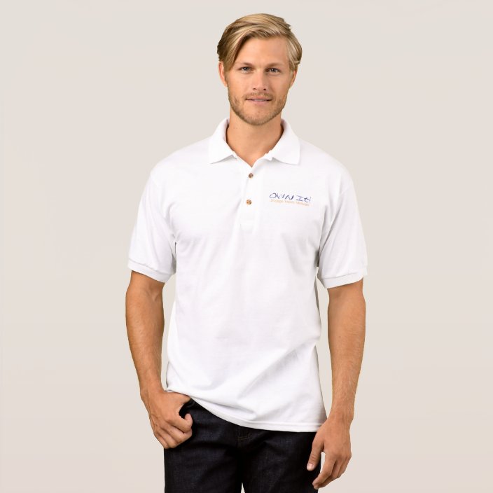 business casual with polo shirt