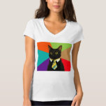 business cat - black cat T-Shirt business cat - black cat T-Shirt