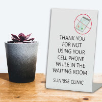 Business Cell Phone Use Waiting Room Lobby