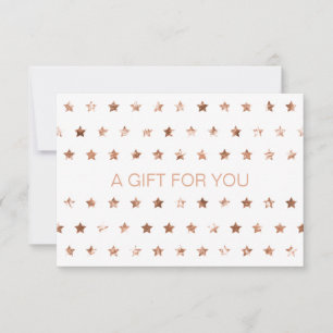 BUSINESS CERTIFICATE Glitter Stars