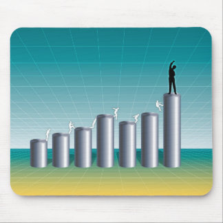 Business Chart Mouse Pad