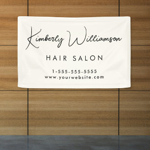 Business Chic Signature Script Promotional Banner