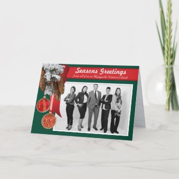Business Christmas Holiday Photo by holiday_store at Zazzle