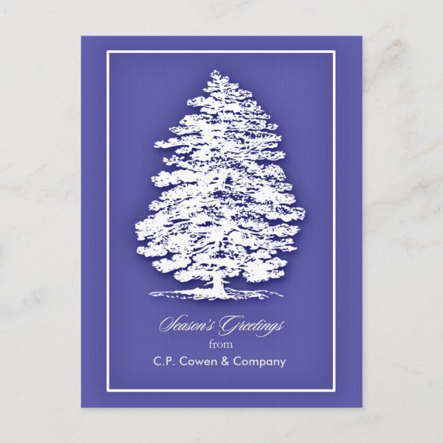 Business Christmas Postcard / Season's Greetings (Front)