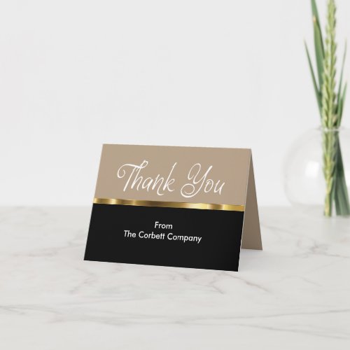 Business Classy Thank You Cards