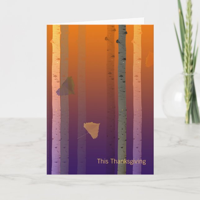 Business Client Thanksgiving Card (Front)