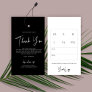 Business Clothing Thank You Logo Label Hang Tag