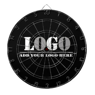Business Company Black Create Your Own Picture Dart Board