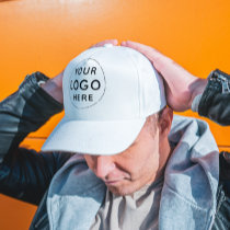 Business Company Corporate Logo Brand Advertising Trucker Hat