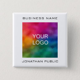 Business Company Corporate Logo Text Template Button