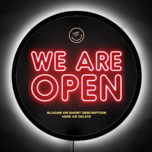 Business Company Corporate OPEN Neon LED Sign