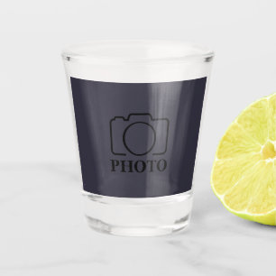 Business Company Create Your Own Custom Template Shot Glass