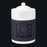 Business Company Create Your Own Custom Template Teapot<br><div class="desc">You can customize it with your photo,  logo or with your text.  You can place them as you like on the customization page. Modern,  unique,  simple,  or personal,  it's your choice.</div>