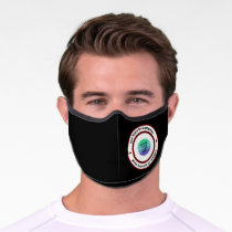 Business Company Employee Logo Custom Premium Face Mask