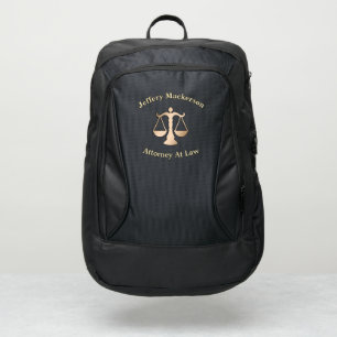 Business Company Logo Attorney Corporate Custom Port Authority® Backpack