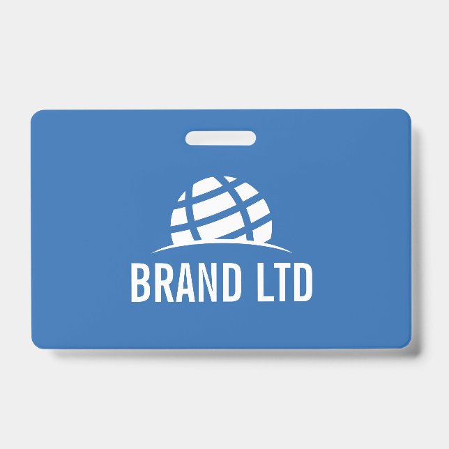 Business Company Logo Badge (Front)