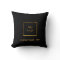 Business company logo black gold elegant