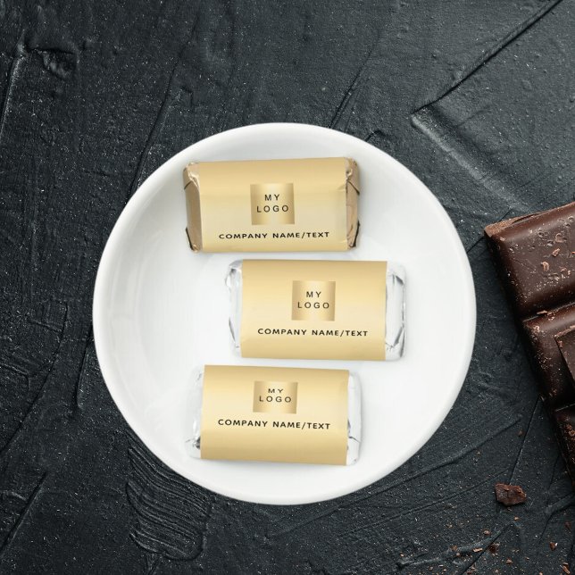 Business company logo brand gold hershey's miniatures (Creator Uploaded)