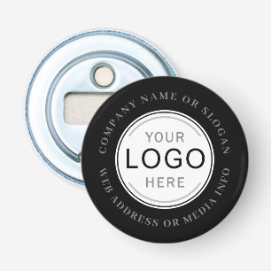 Business Company Logo Brand Photo Black Modern Bottle Opener