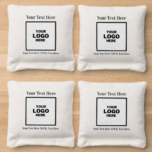 Business Company logo Branded Cornhole Bags