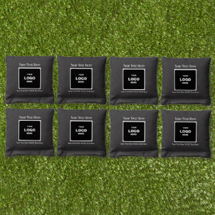 Business Company logo Branded Cornhole Bags