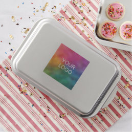 Business Company Logo Create Your Own Modern Cake Pan