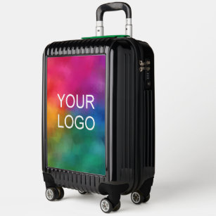 Business Company Logo Custom Template Carry On Luggage