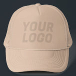 Business Company Logo CUSTOMIZABLE Khaki Trucker Hat<br><div class="desc">Elevate your brand with our Business Company Logo CUSTOMIZABLE Khaki Trucker Hat, a perfect blend of style and functionality designed to make a statement. Crafted from high-quality materials, this hat features a timeless khaki hue that pairs effortlessly with any outfit. The breathable mesh back ensures all-day comfort, making it ideal...</div>