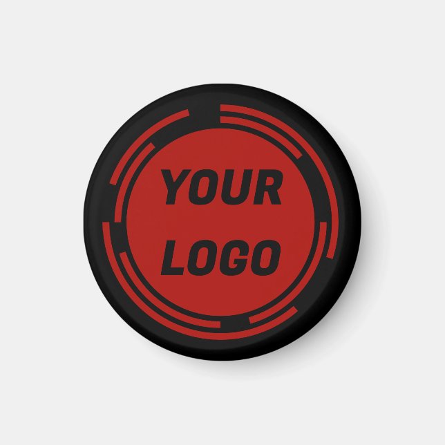 Business Company Logo CUSTOMIZABLE  Magnet (Front)