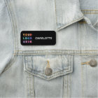 Business Company Logo Employee Name Tag