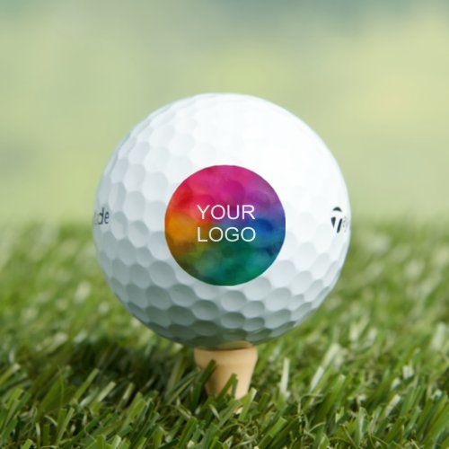 Business Company Logo Here Taylor Made TP5 3 Pack Golf Balls