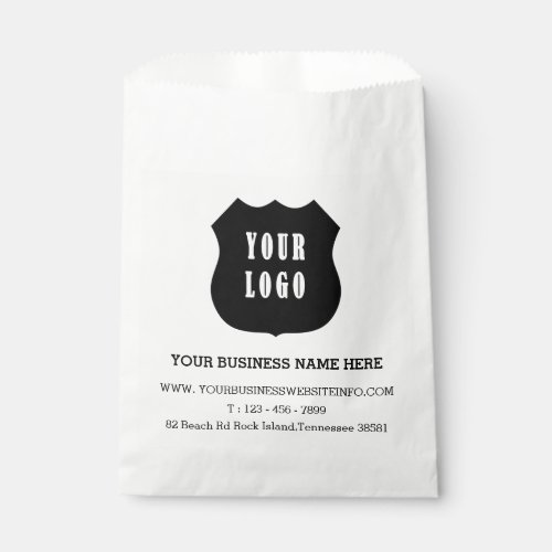 Business Company Logo Party Gift Promotional Swag Favor Bag