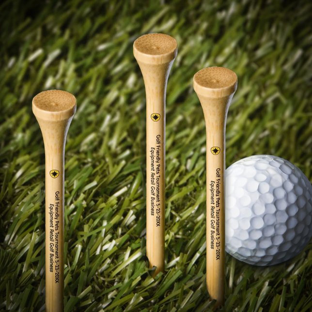 Business Company Logo Promote Brand Favors  Golf Tees (Business Company Logo Promote Brand Favors Golf Tees is great for your company's branding. )