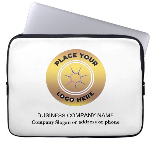Business Company Logo Promotion Branding Custom  Laptop Sleeve