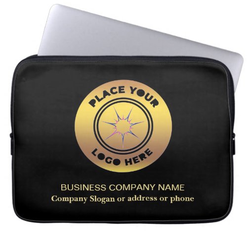  Business Company Logo Promotion Branding Custom Laptop Sleeve