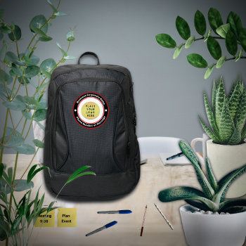 Business Company Logo Promotional Custom   Port Authority® Backpack by HomelandCollections at Zazzle