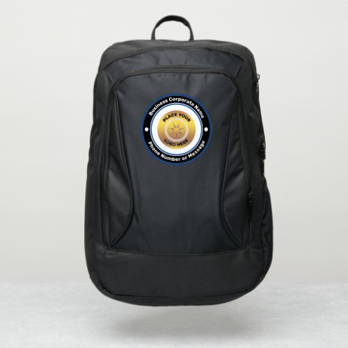 Business Company Logo Promotional Custom Port Authority Backpack