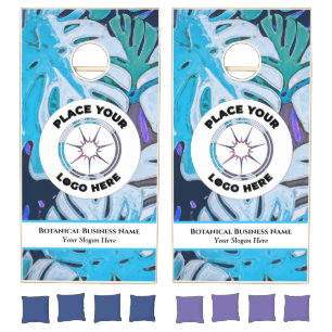 Business Company Logo Promotional Marketing Custom Cornhole Set